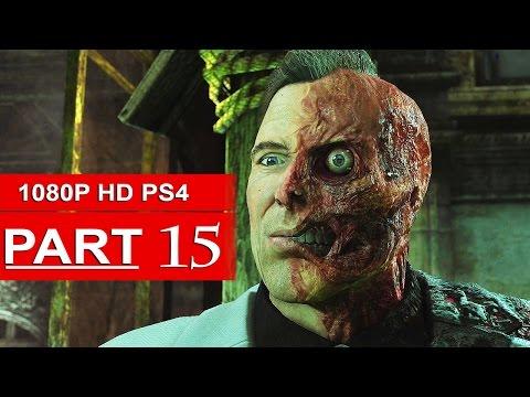 Batman Arkham Knight Gameplay Walkthrough Part 15 [1080p HD PS4] Two-Face - No Commentary