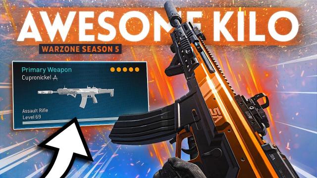 The KILO is becoming a META GUN in Warzone Season 5! (Best Class Setup)