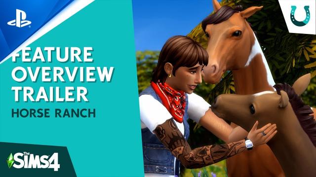 The Sims 4 - Horse Ranch Gameplay Trailer | PS5 & PS4 Games