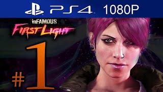Infamous First Light Walkthrough Part 1 [1080p HD] - First 30 Minutes! - No Commentary