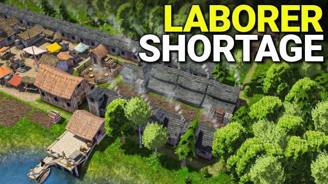 Solving a LABORER SHORTAGE in BANISHED (#10)