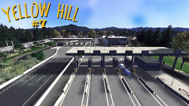 Yellow Hill - A2 Highway Toll Booth | S2 EP7 | Cities Skylines Gameplay