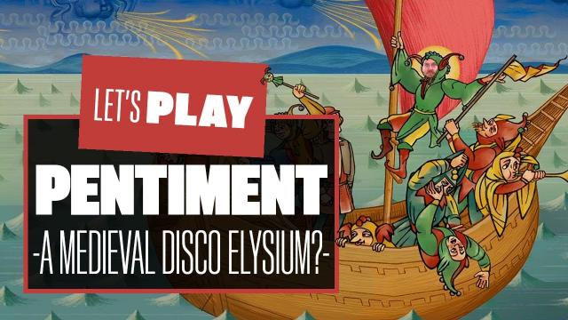 Let's Play Pentiment XBOX SERIES X Gameplay - IS THIS A MEDIEVAL DISCO ELYSIUM?