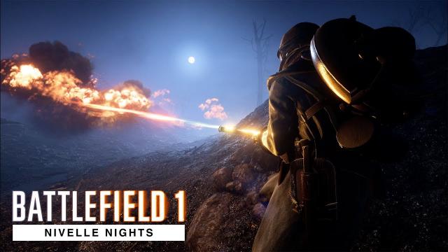 Battlefield 1 - The Beauty of Nivelle Nights - 4K Ultra Slow Motion