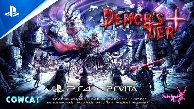 Demon's Tier+ - Launch Trailer | PS4  PS Vita