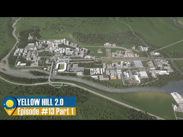 Cities Skylines: Yellow Hill 2.0 - BERGBURG the first city to invest in | EP.13 P1 | Y:7