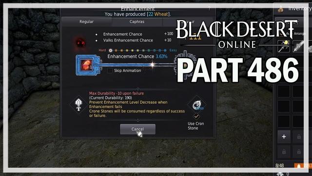 Black Desert Online - Dark Knight Let's Play Part 486 - Gathering Mastery