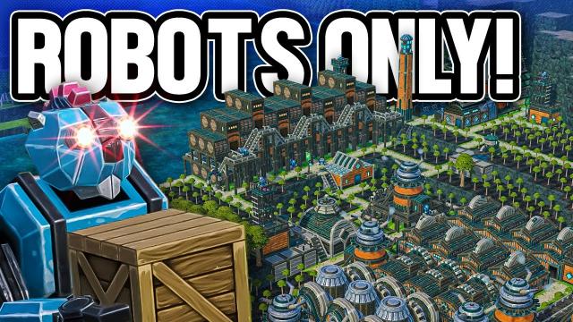 I build a ROBOTS ONLY Super District! — Timberborn: Update 2 (#15)