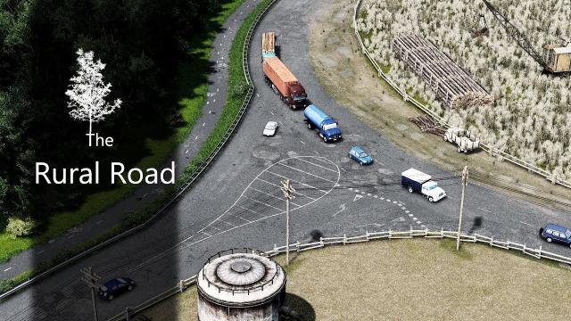 Detailed Rural Road Intersection - Cities Skylines: Custom Builds #44