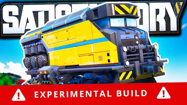 The New Experimental Branch SAVED TRAINS! - Satisfactory Early Access Gameplay Ep 23