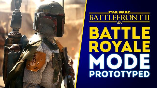 Battle Royale Mode Prototyped! NEW DETAILS and UPDATE! - Star Wars Battlefront 2