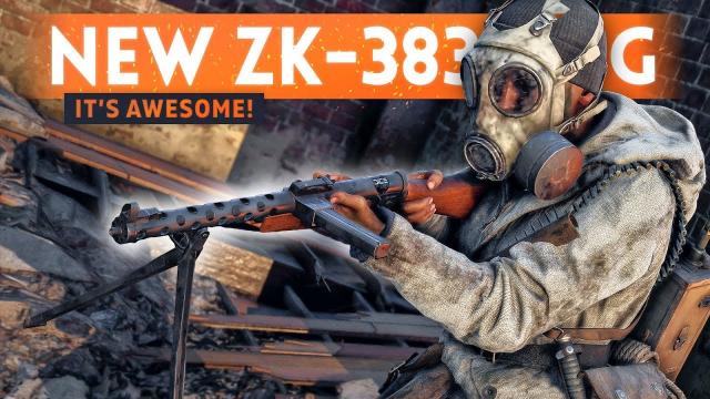 NEW ZK-383 SMG IS AWESOME! - Battlefield 5 Lighting Strikes (New Weapon Unlock Gameplay)