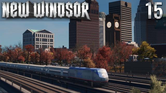 Central Train Station - Cities Skylines: New Windsor - Part 15 -