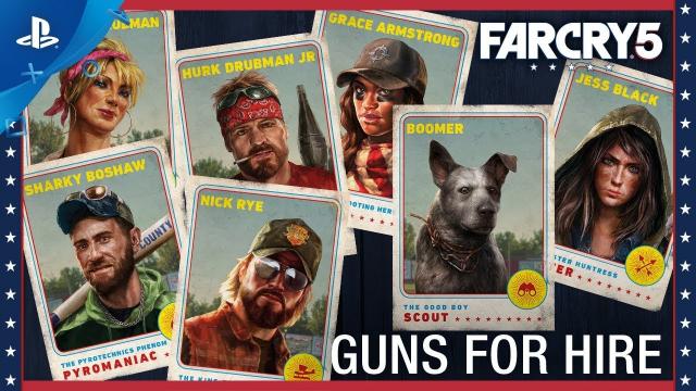 Far Cry 5 - Gun For Hire Compilation | PS4