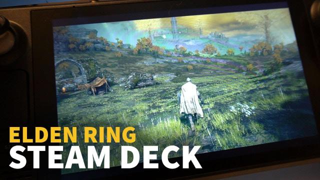 8 Minutes Of Elden Ring Running On Steam Deck