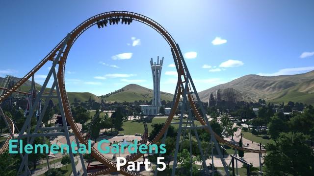 Planet Coaster - Elemental Gardens (Part 5) - Wind & Fire