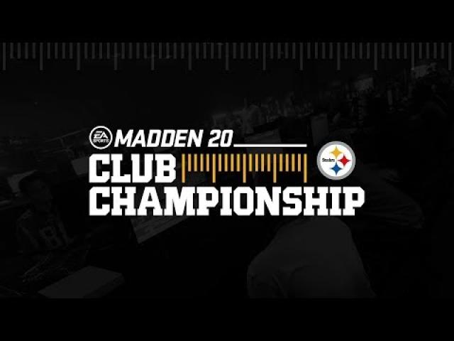 Madden 20 Pittsburgh Steelers Club Championship