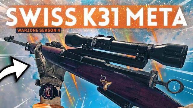 Goodbye Kar98... The Swiss K31 is the NEW META SNIPER in Warzone Solos!