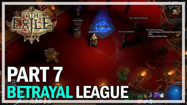 Path of Exile - Betrayal League Let's Play Part 7 - Solaris & Lunaris Boss