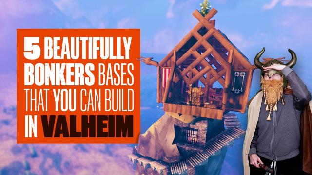 Valheim Building Guide - 5 BEAUTIFULLY BONKERS BASES THAT YOU CAN BUILD!