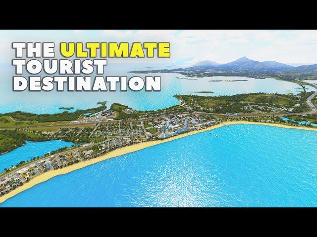 Building a Tourist Hotspot | Cities Skylines: Mile Bay 15