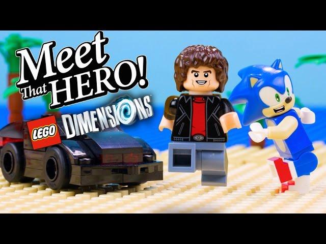 LEGO Dimensions: Sonic and Knight Rider - Meet the Heroes Trailer