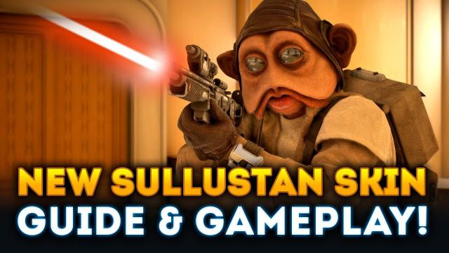 NEW SKIN and MENU FEATURES! Complete Sullustan Guide with Gameplay! - Star Wars Battlefront 2
