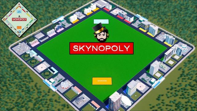 Monopoly Board in Cities Skylines | Skynopoly