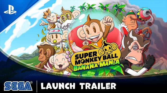 Super Monkey Ball Banana Mania - Launch Trailer | PS5, PS4