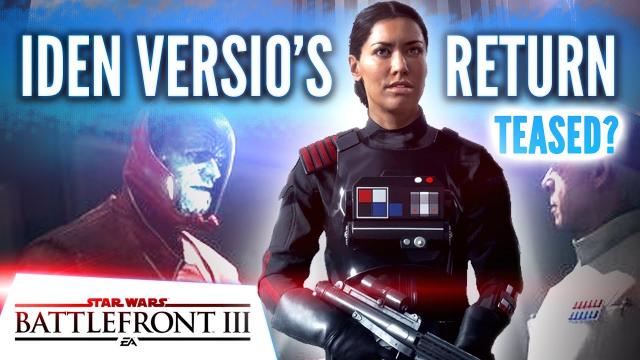 New Evidence! Iden Versio’s Return Teased for New Star Wars Battlefront 3 Game?