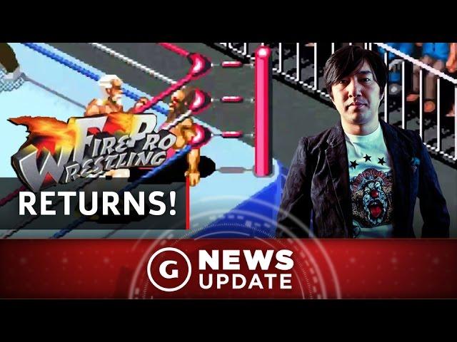 Suda51 Announces The Return Of Fire Pro Wrestling - GS News Update