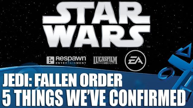 Star Wars Jedi: Fallen Order - 5 Things We've Had Confirmed!