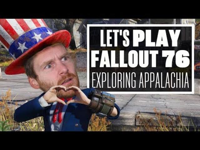 Let's Play Fallout 76 LIVE - Ian Explores Appalachia