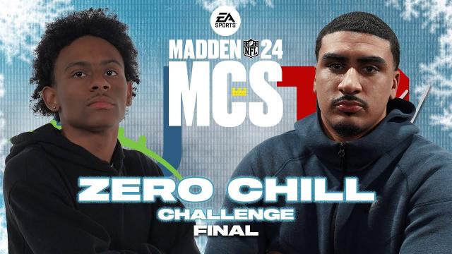 Madden 24 | Abram vs Torrey | MCS Zero Chill Challenge Final | Abram Ices Torrey for First Belt