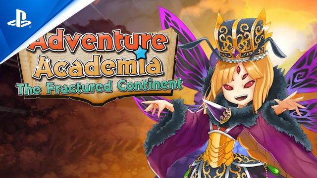 Adventure Academia: The Fractured Continent - Release Date Announcement Trailer | PS4 Games