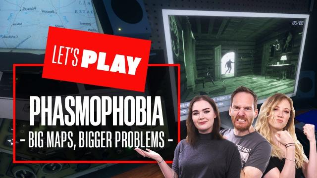 Let's Play Phasmophobia - ASYLUM + SCHOOL MAPS! PHASMOPHOBIA PC GAMEPLAY