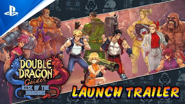 Double Dragon Gaiden: Rise of the Dragons - Launch Trailer | PS5 & PS4 Games