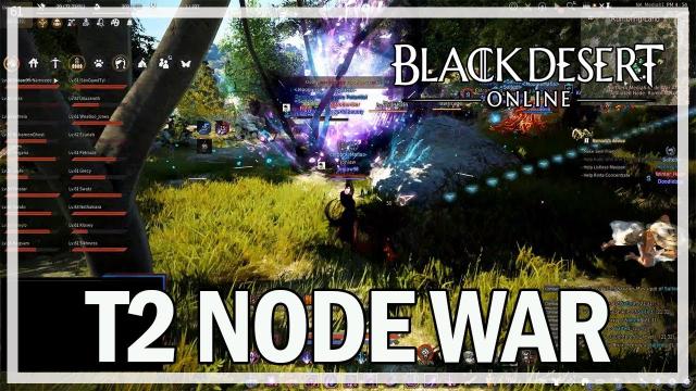 Black Desert Online - Dark Knight T2 Node War w/ Espers 1v1