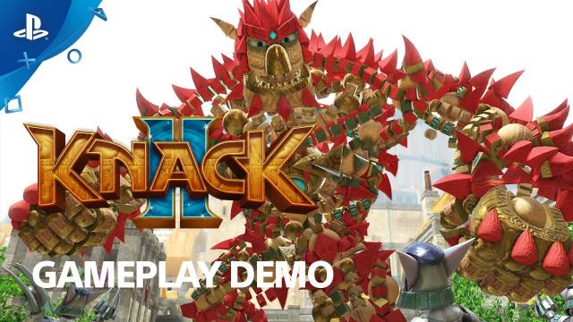 Knack 2 - PS4 Gameplay Demo | E3 2017
