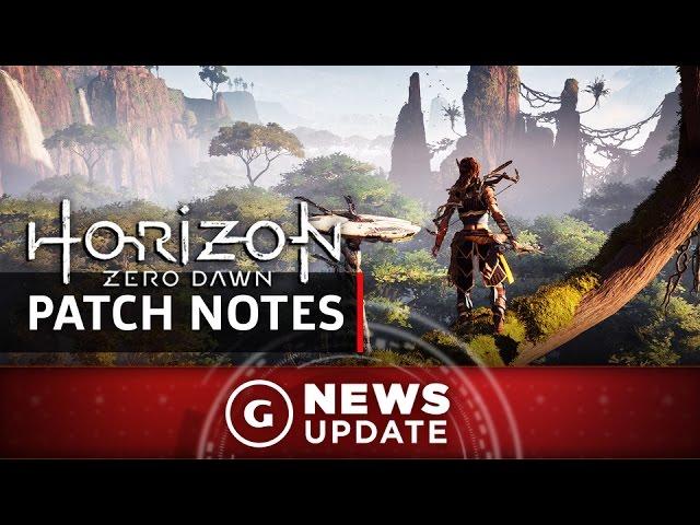 New Horizon Zero Dawn Update Out Now - GS News Update