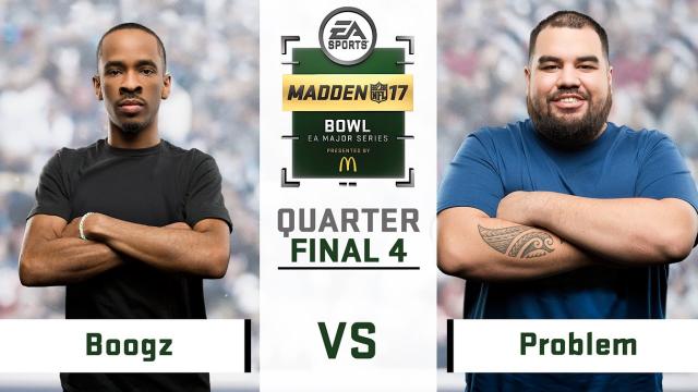 Boogz vs. Problem (Recap) | Day 3 Quarterfinals | Madden Bowl 2017