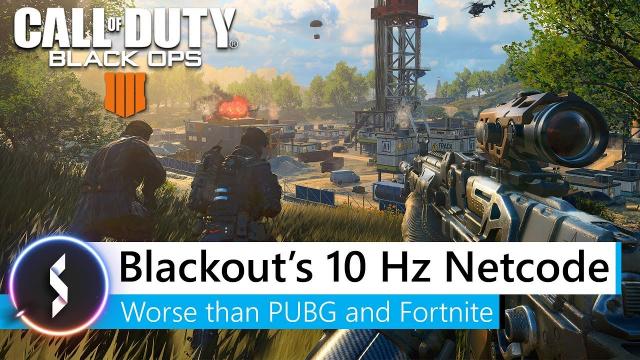 Blackout's 10Hz Netcode Worse Than PUBG and Fortnite