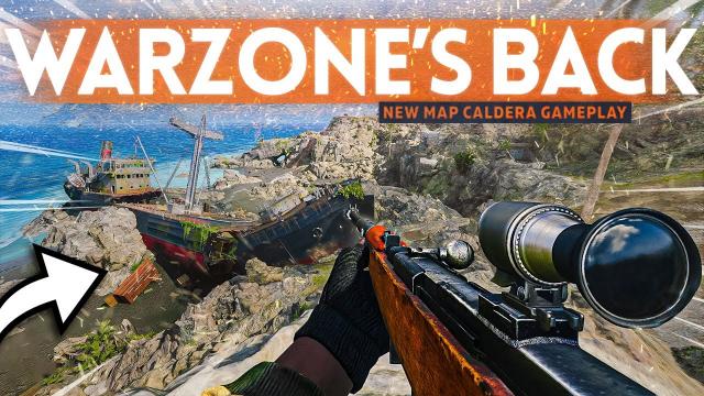 Warzone Pacific Caldera New Map Gameplay!