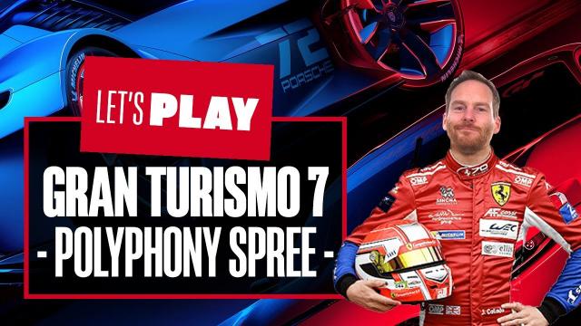 Let's Play Gran Turismo 7 PS5 Gameplay - POLYPHONY SPREE!