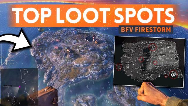 TOP 5 BEST STARTING LOOT SPOTS! (+ Where To Find Them) - Battlefield 5 Firestorm Battle Royale