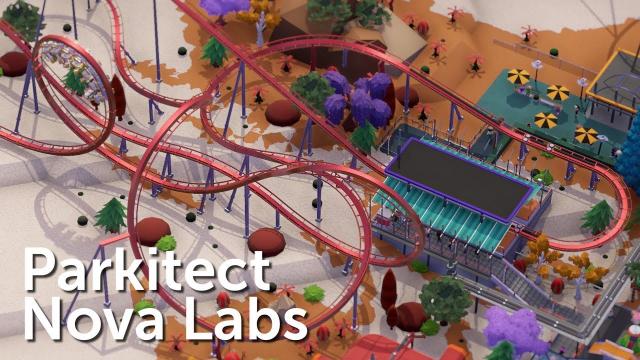 Parkitect Campaign (Part 7) - Nova Labs - Sci-Fi Park