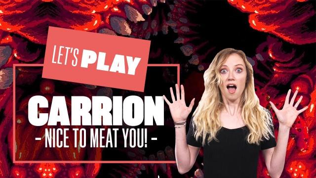 Let's Play Carrion on Xbox Series X Game Pass - NICE TO MEAT YOU!