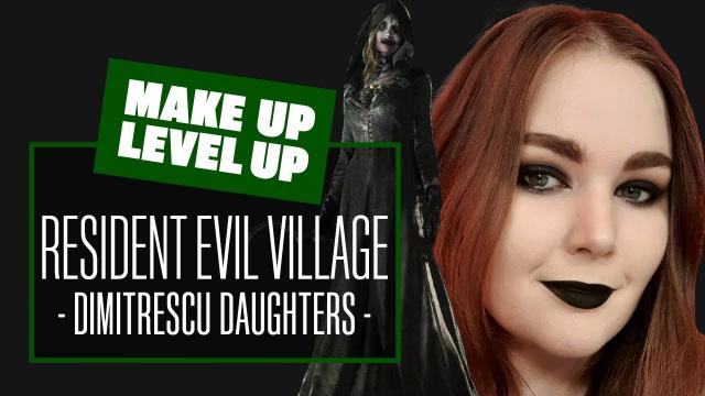 Bela Dimitrescu Goth Make Up Look! [RESIDENT EVIL VILLAGE MAKE UP] Make Up Level Up