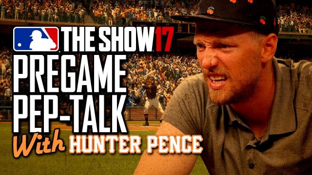 MLB The Show 17 Pregame Pep-Talk With Hunter Pence