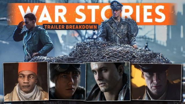 BATTLEFIELD 5 WAR STORIES Trailer Breakdown! - Single Player Info + *HIDDEN* Details!